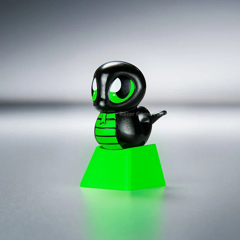 Razer Sneki Snek Keycap Lindo accesorio de teclado complementario Hecho de ABS y PVC Se adapta a todos los teclados mecánicos y ópticos de Razer