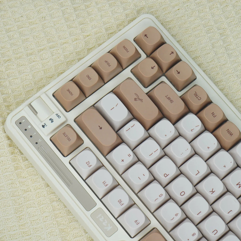 JCM MA Profiili PBT Tiramisu Näppäimet Alice Layout Dye-Sub Näppäimet Mekaaniselle Pelinäppäimistölle ABM066 MX Kytkimet Wooting