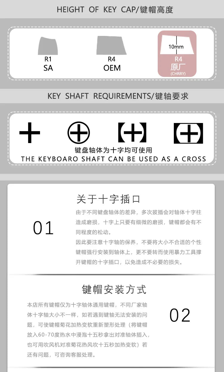 Mifuny Jujutsu Kaisen Keycaps Satoru Gojo Anime Keycap Custom Handmade Resin Cross Axis Key Caps for Mechanical Keyboard Crush80